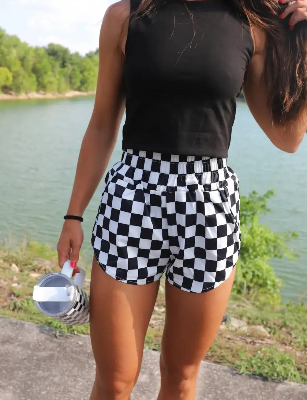 Checkered Shorts