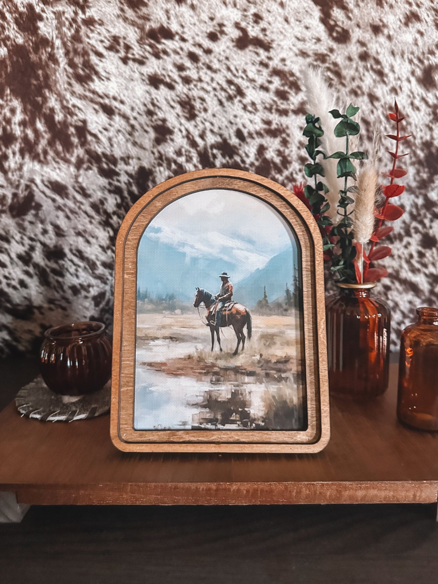Mountain Cowboy Art
