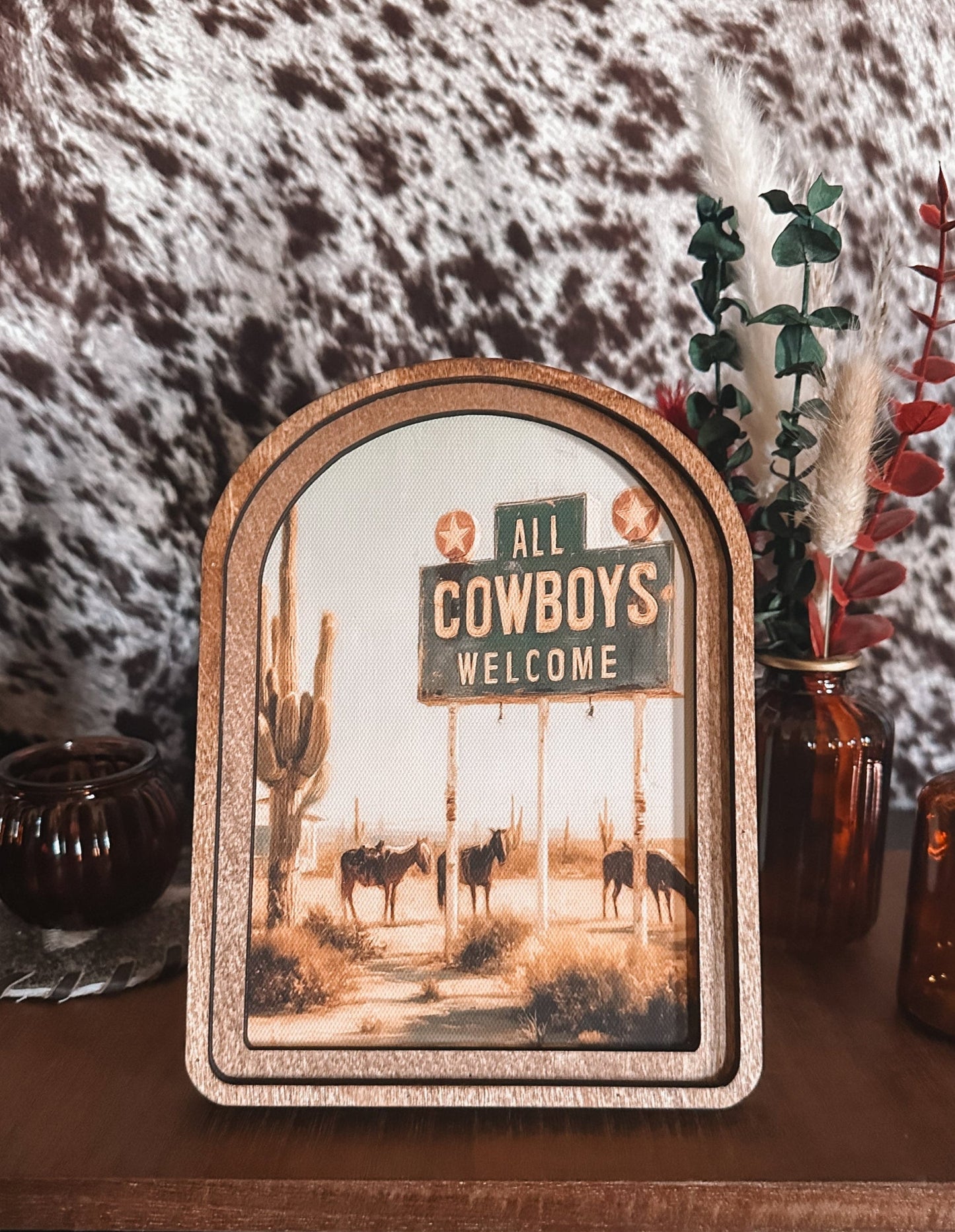 All Cowboys Welcome Art