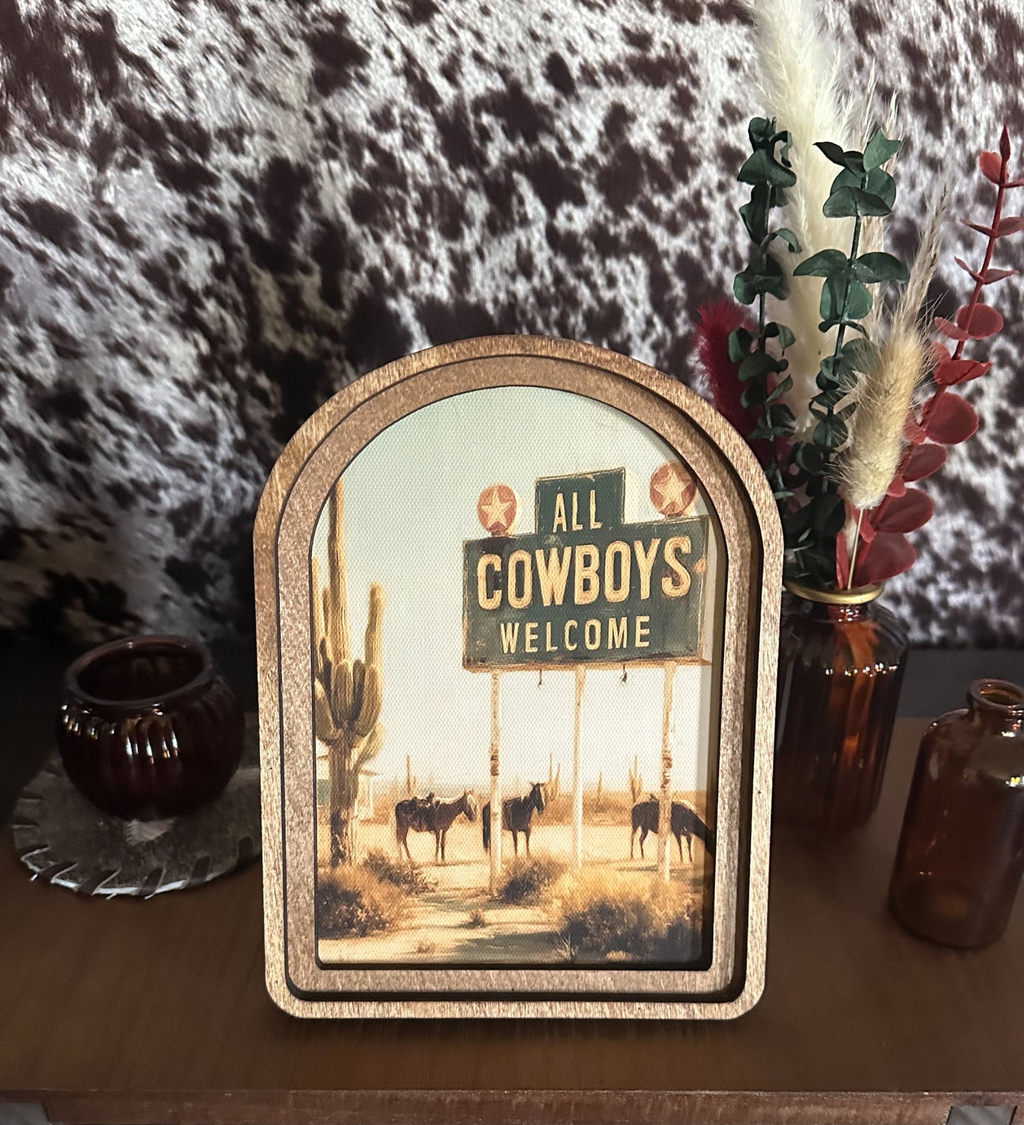 All Cowboys Welcome Art