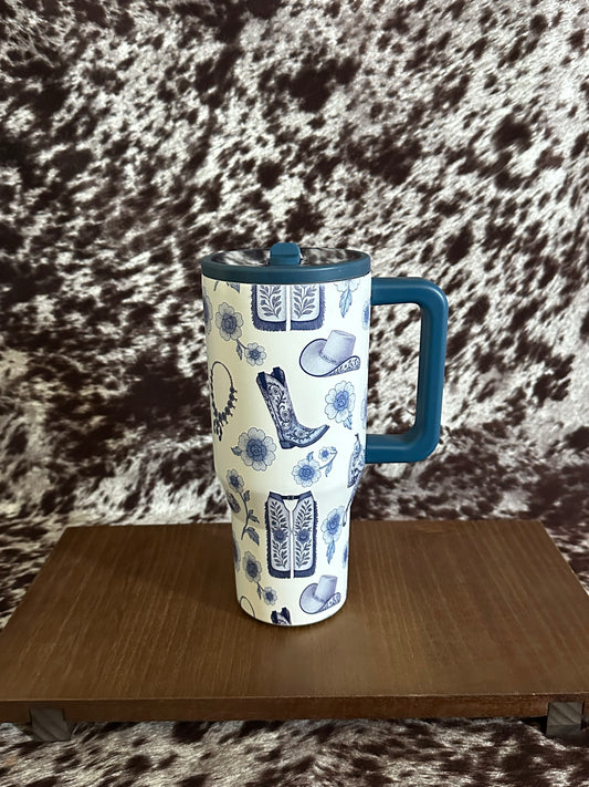 Western Chinoiserie Tumbler
