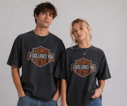"Vintage Harley" Comfort Colors Tee