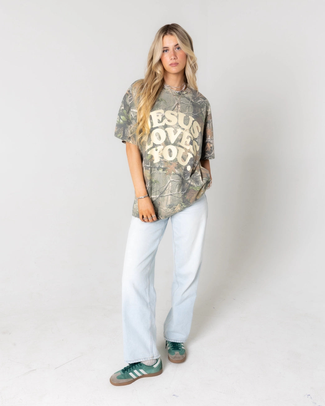 Jesus Loves You Camo Tee