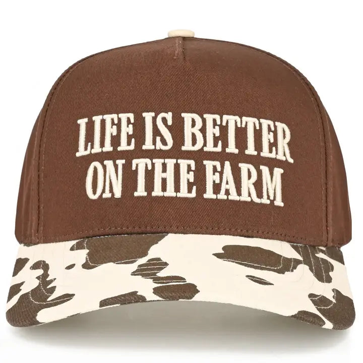 Life is Better On the Farm Trucker Hat