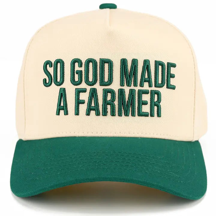 So God Made A Farmer Trucker Hat